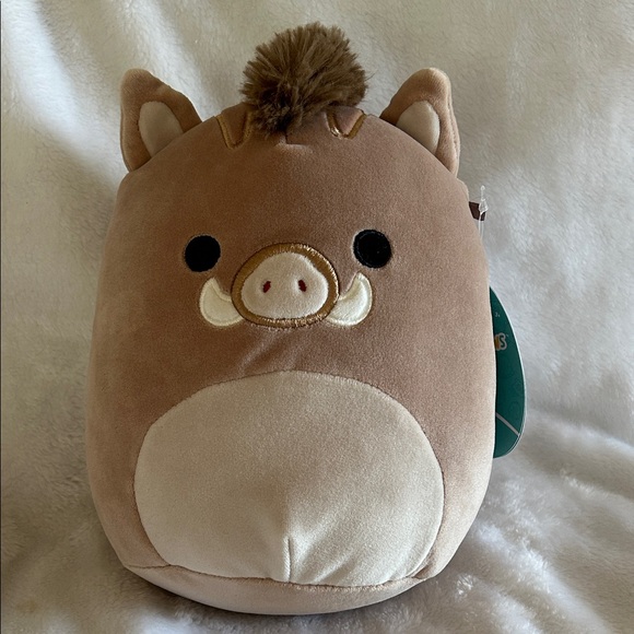 Squishmallows Other - 🦖 NWT Squishmallows Warren the Boar 🐗 7”